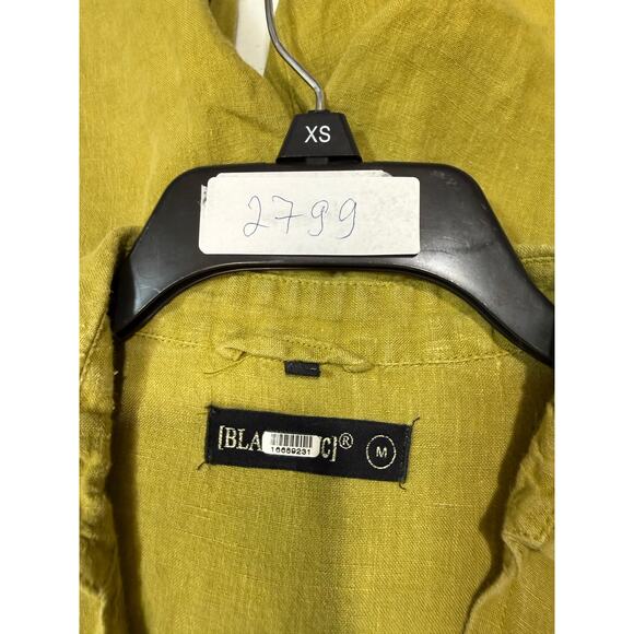 BLANKNYC Juicy Moss linen green Jumpsuit size Medium - Picture 2 of 7